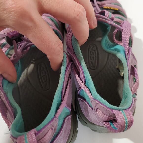 Keen Whisper 4 Waterproof Hiking Outdoor Sandals Womens Size 5 Purple Activewear - Picture 11 of 12